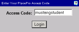 Placepro Access Code